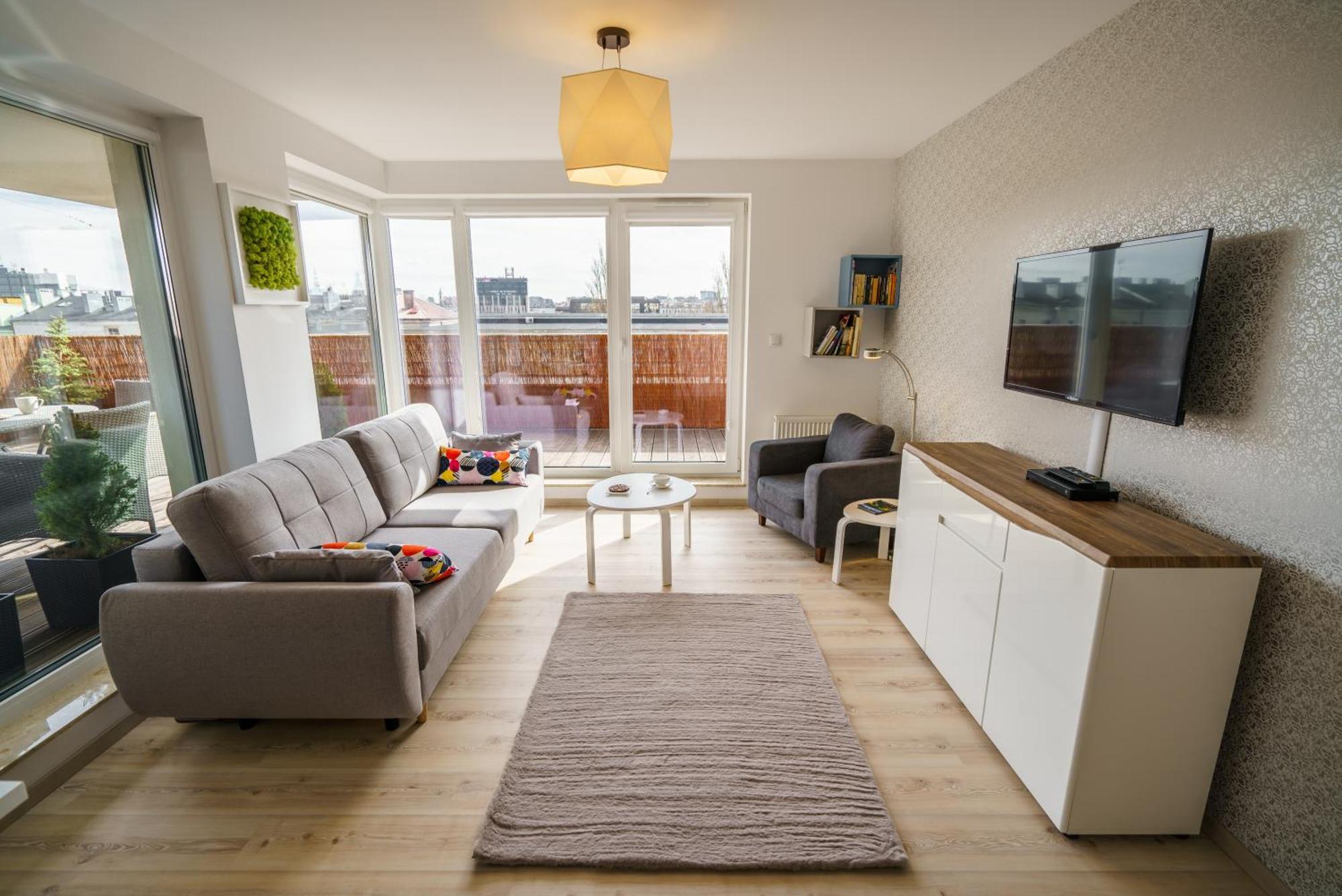 Apartament Z Tarasem Kielce Esterno foto