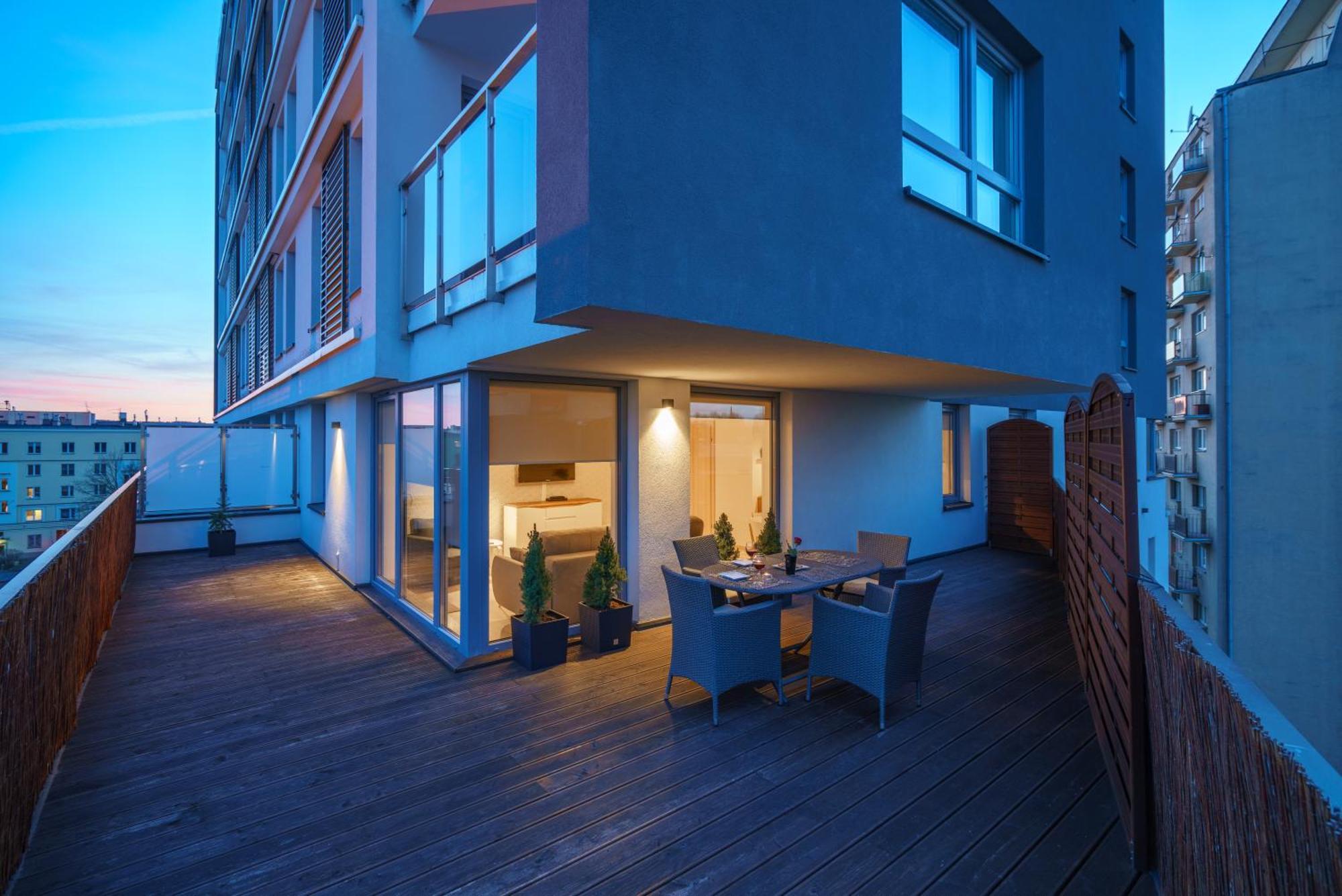 Apartament Z Tarasem Kielce Esterno foto