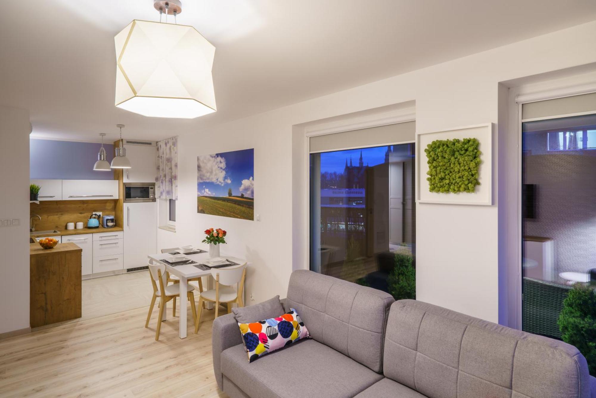 Apartament Z Tarasem Kielce Esterno foto