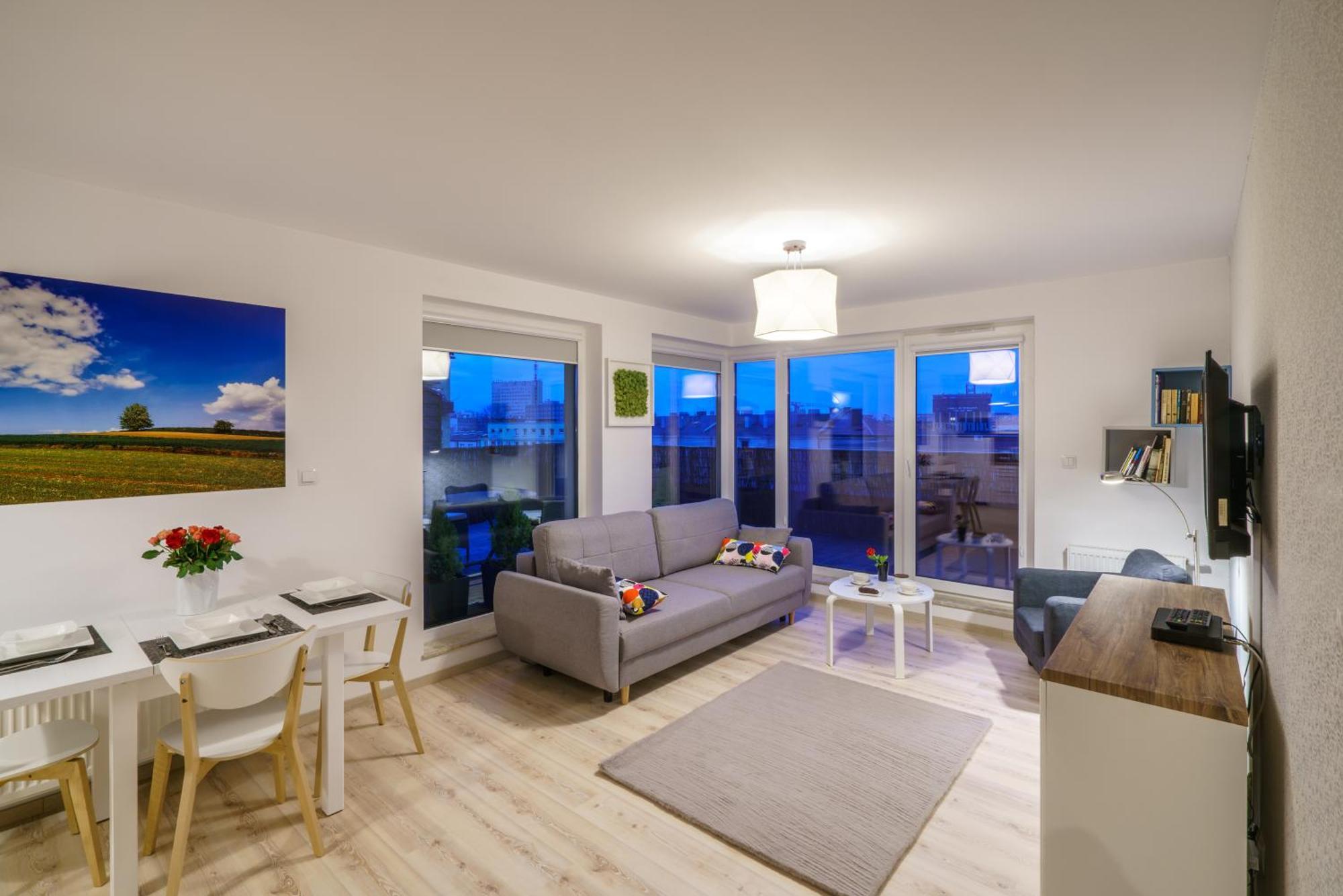 Apartament Z Tarasem Kielce Esterno foto