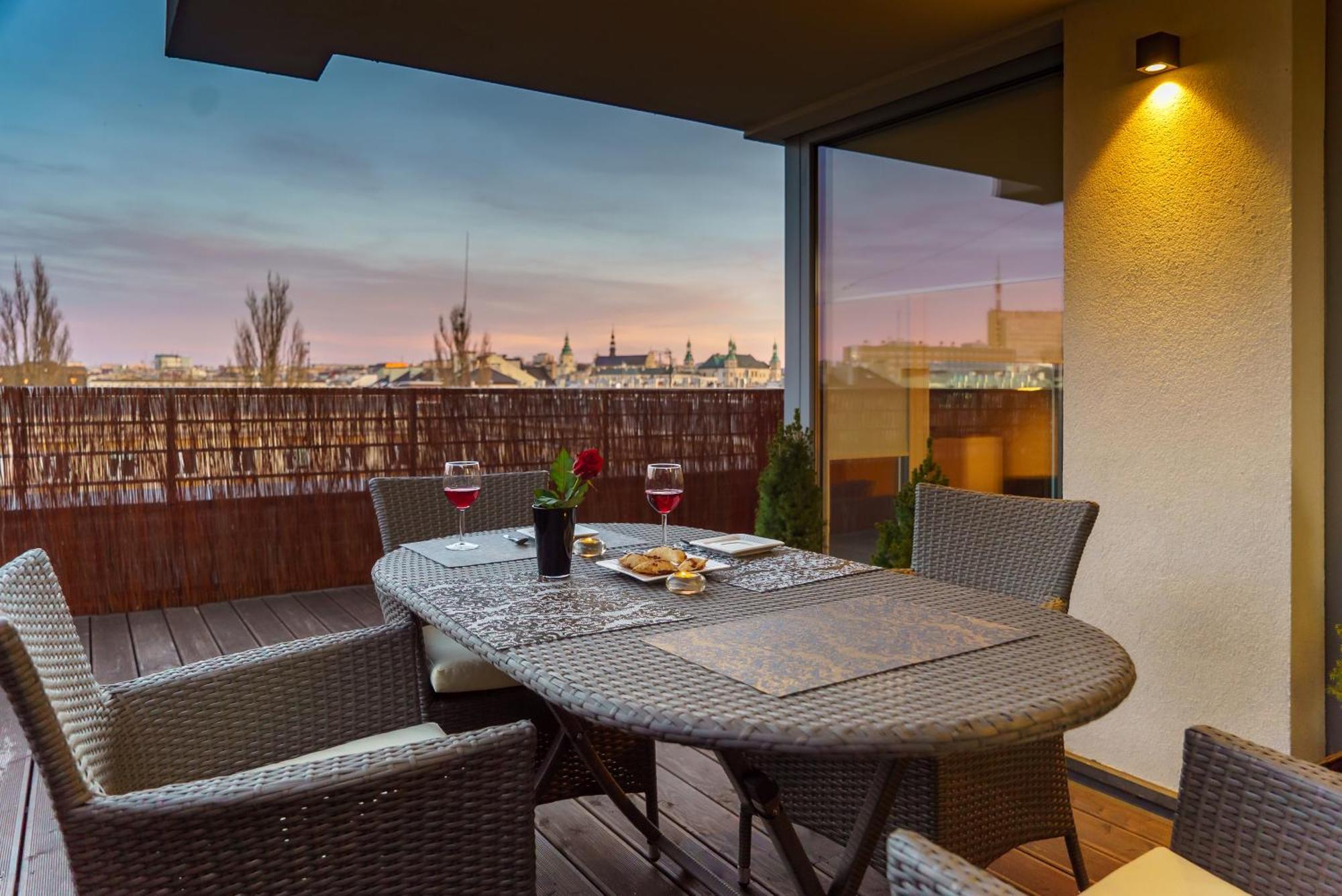 Apartament Z Tarasem Kielce Esterno foto